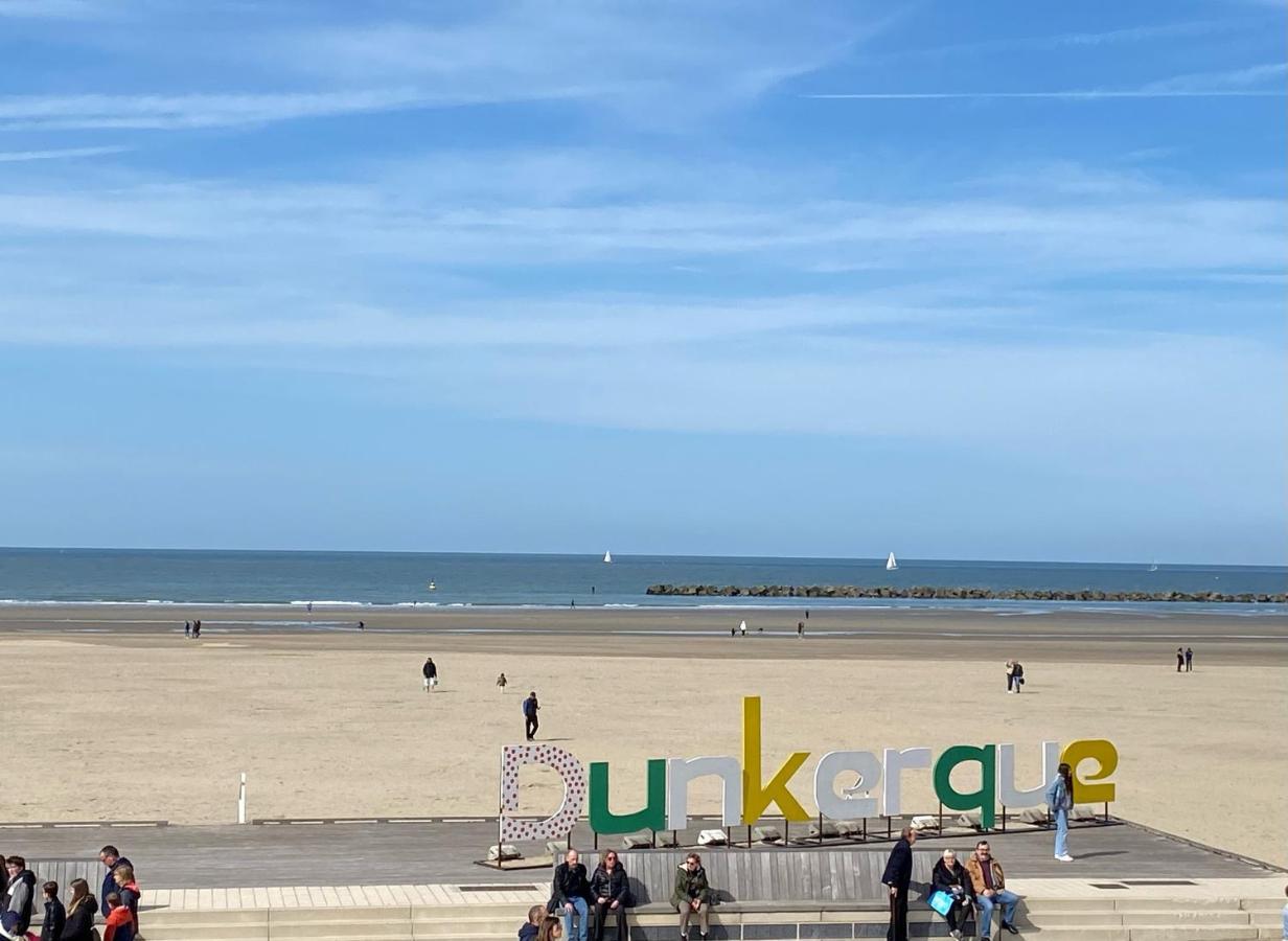 Appartement Face A La Mer Дюнкерк Экстерьер фото